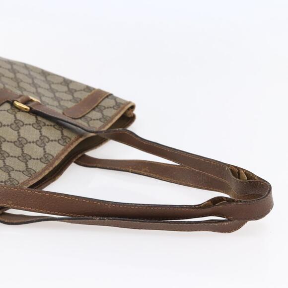 GUCCI GG Supreme Tote Bag Pvc Beige Brown 39 02 061 - Picture 7 of 12